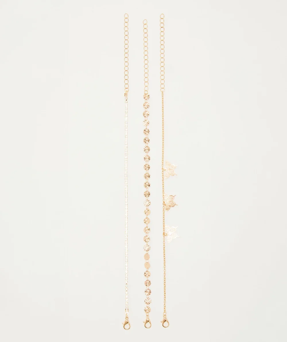 Be On My Way Butterfly Anklet