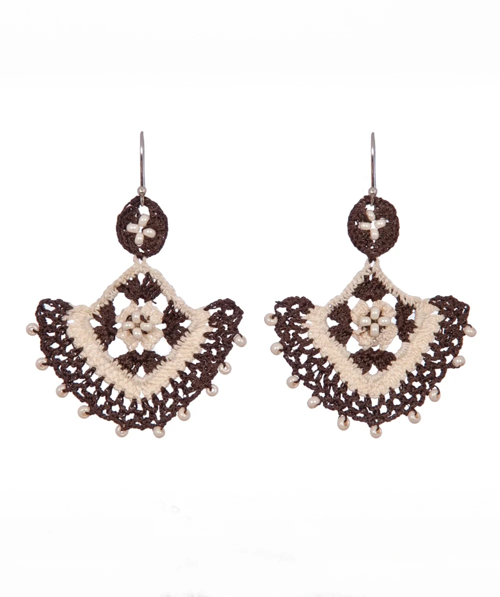 Handmade Micro Crochet Earrings