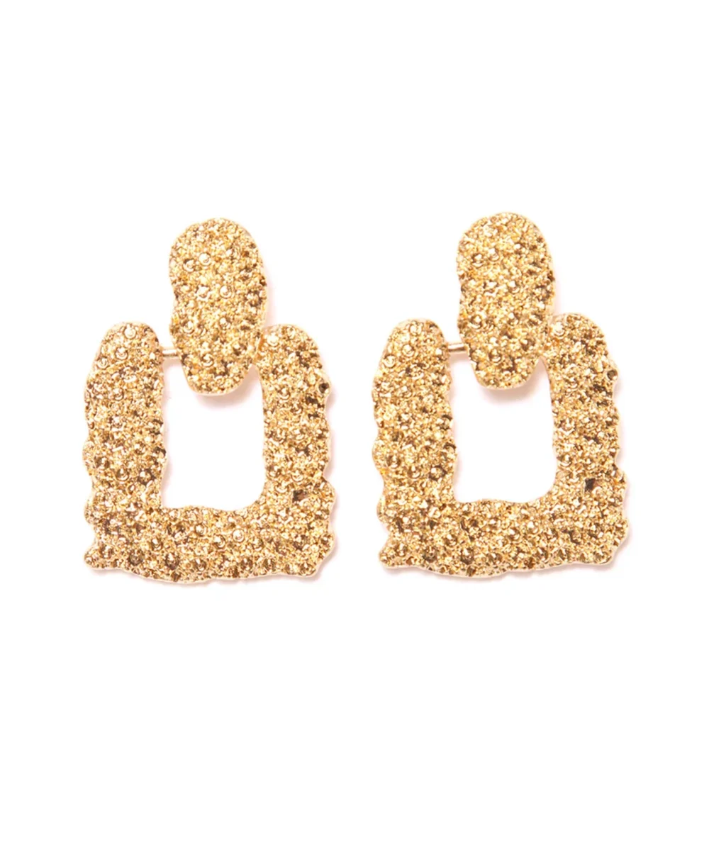 Show Off Drop Earrings - Gold